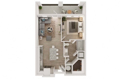 A5 Floor Plan at Livano Prosper, Texas, 75078